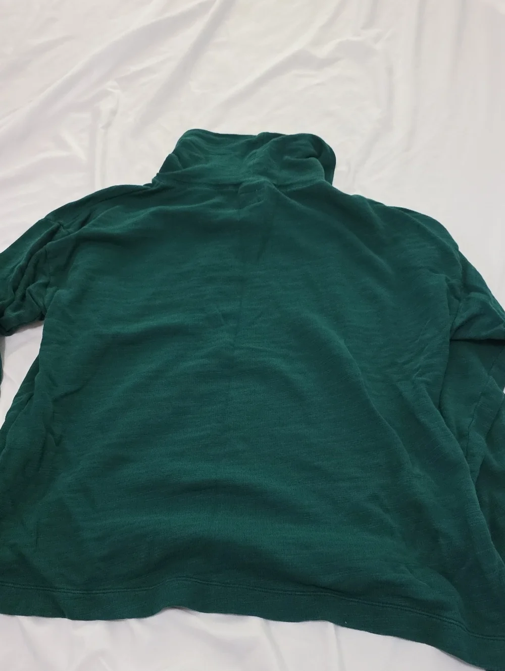 J. Crew Deep Green Turtleneck Sweater